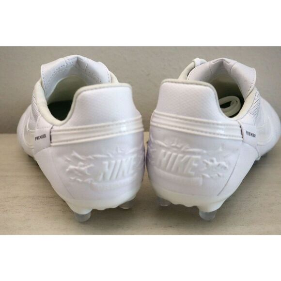 Nike AT5889 100 Men's Sz 7.5 White Premier III FG Firm Ground Soccer Cleats - Picture 6 of 13